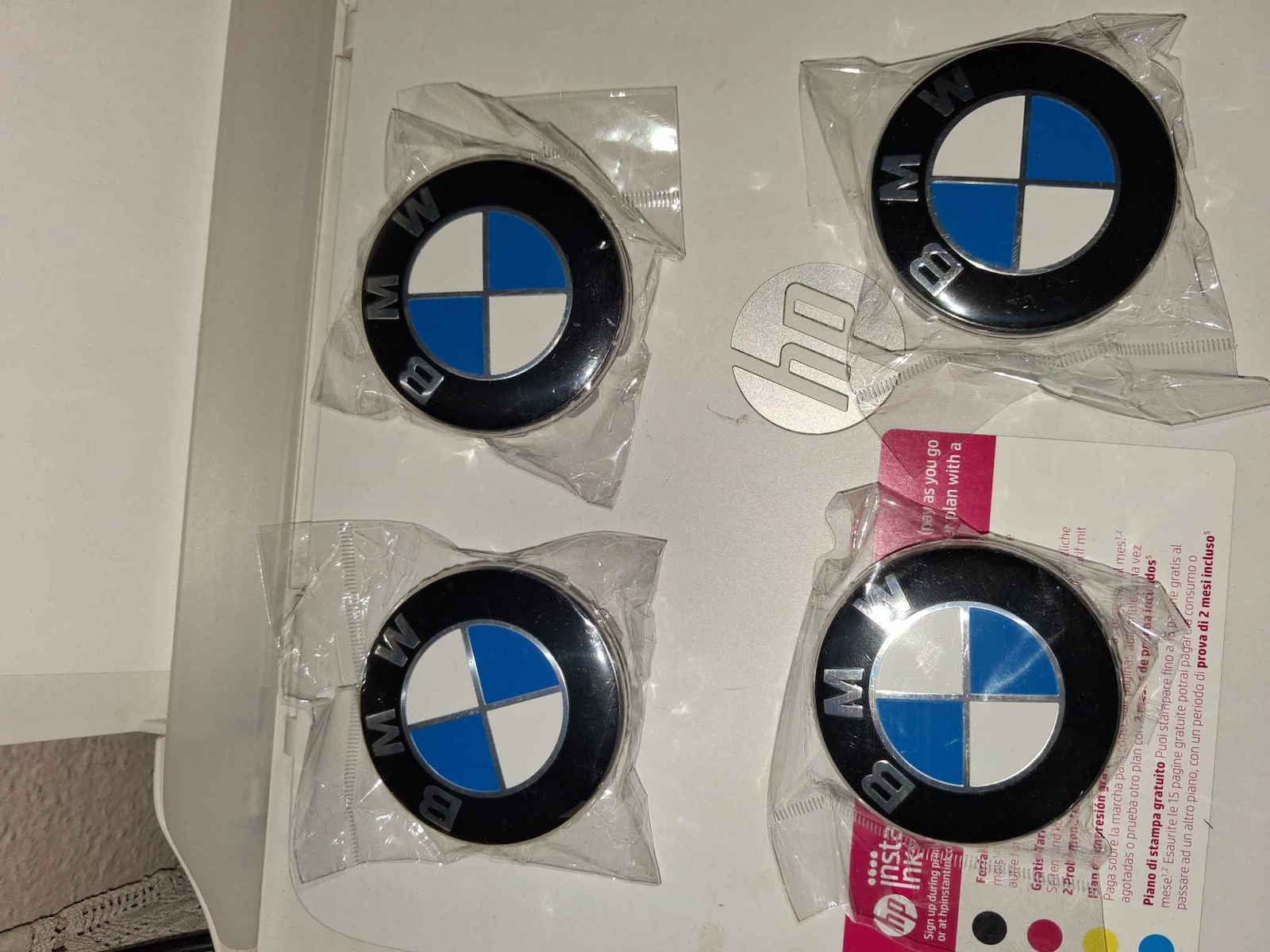 Radnabenkappen Bmw mit Innendurchmesser 68mm 4Stück