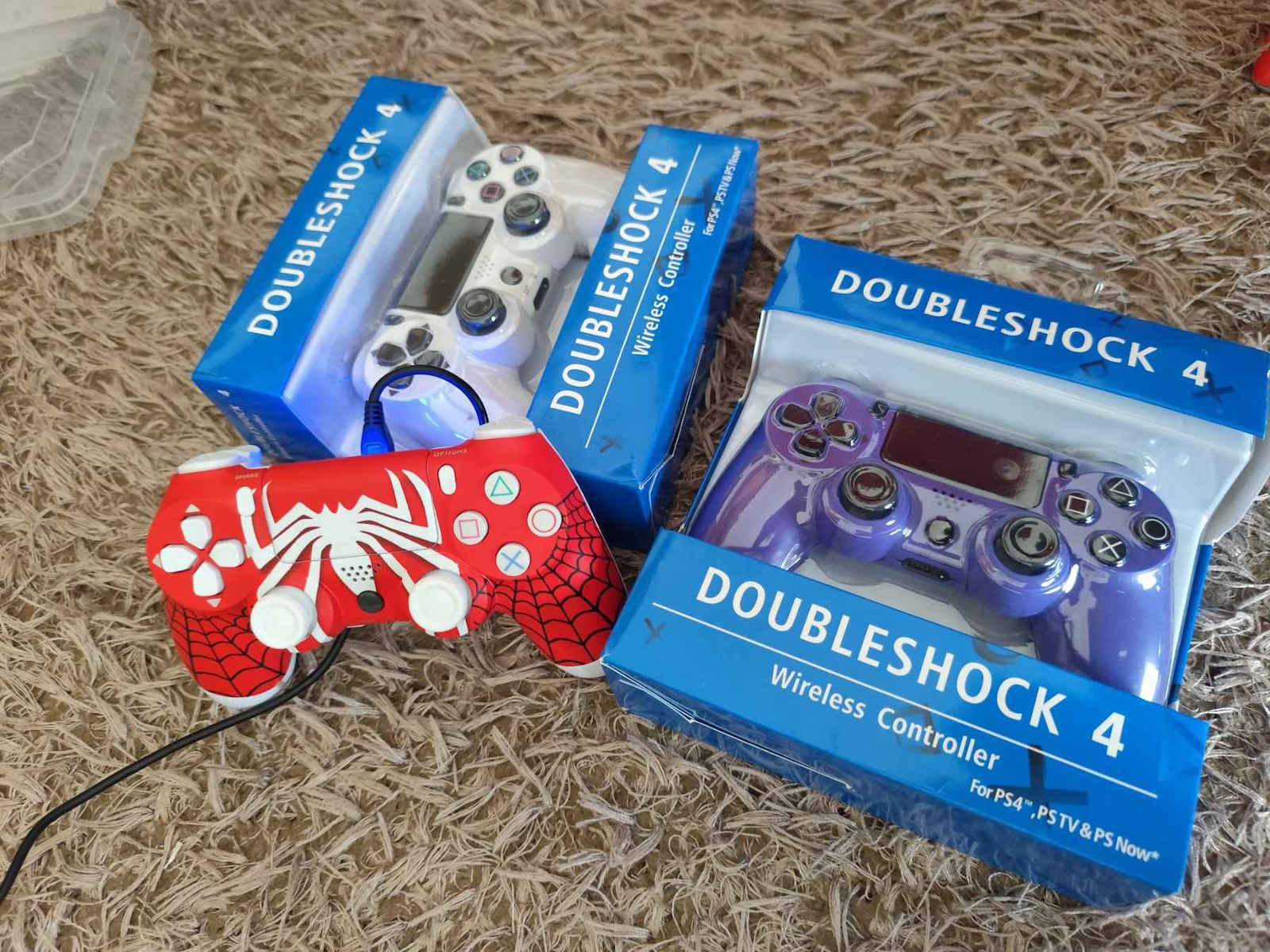 Doubleshock 4 Wireless Gamepad for PS4 White