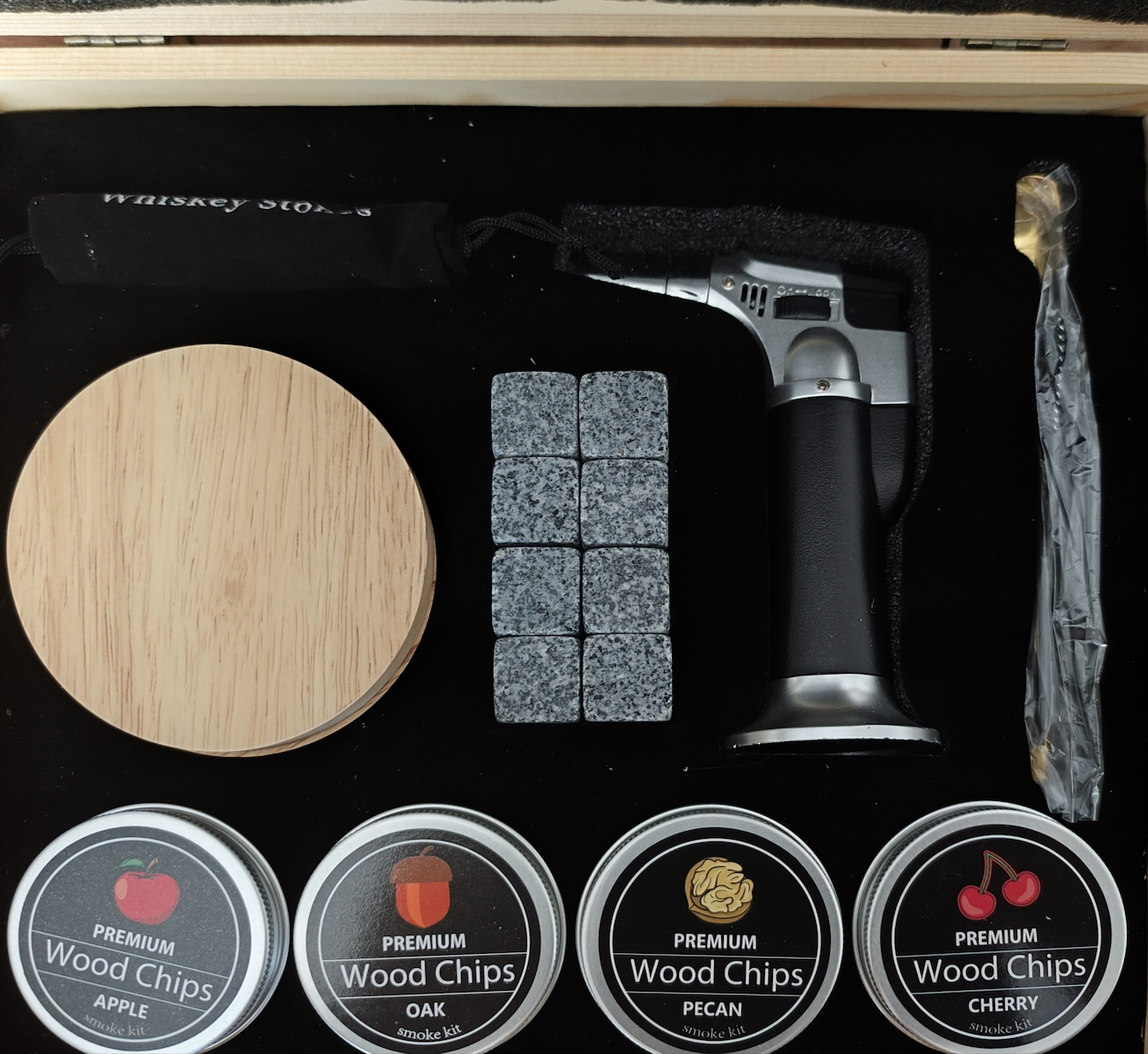 Dionysos Iv Set Für Whiskey Raucher Kit & Kühlsteine