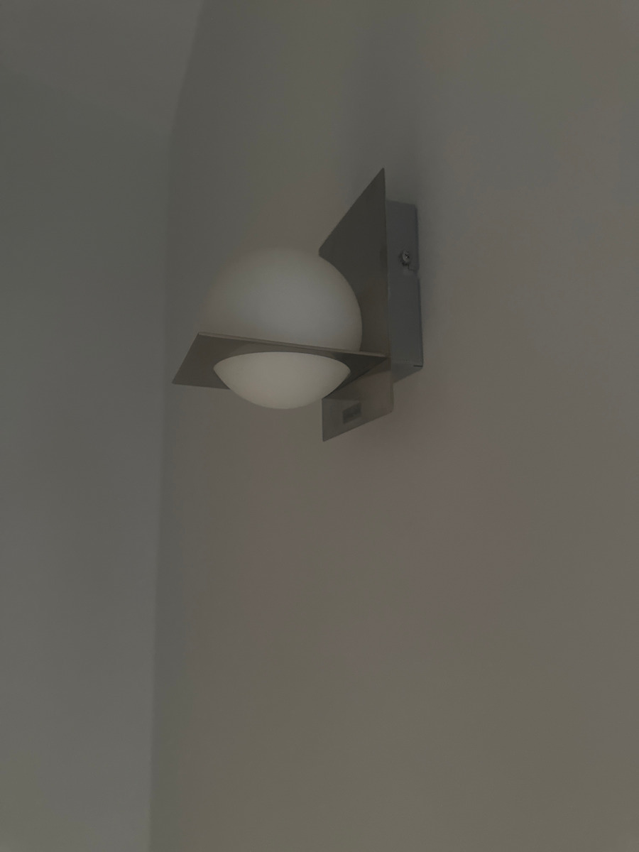 Home Lighting Backet Modern Lamp Wall with Socket G9 White 14x11x11cm