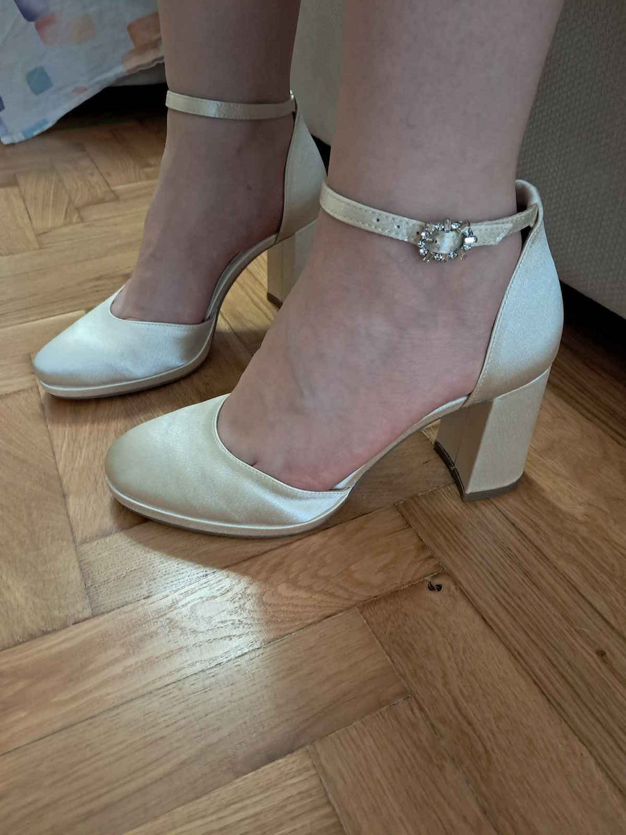 Токчета с каишка и Висок ток Pewter Glam
