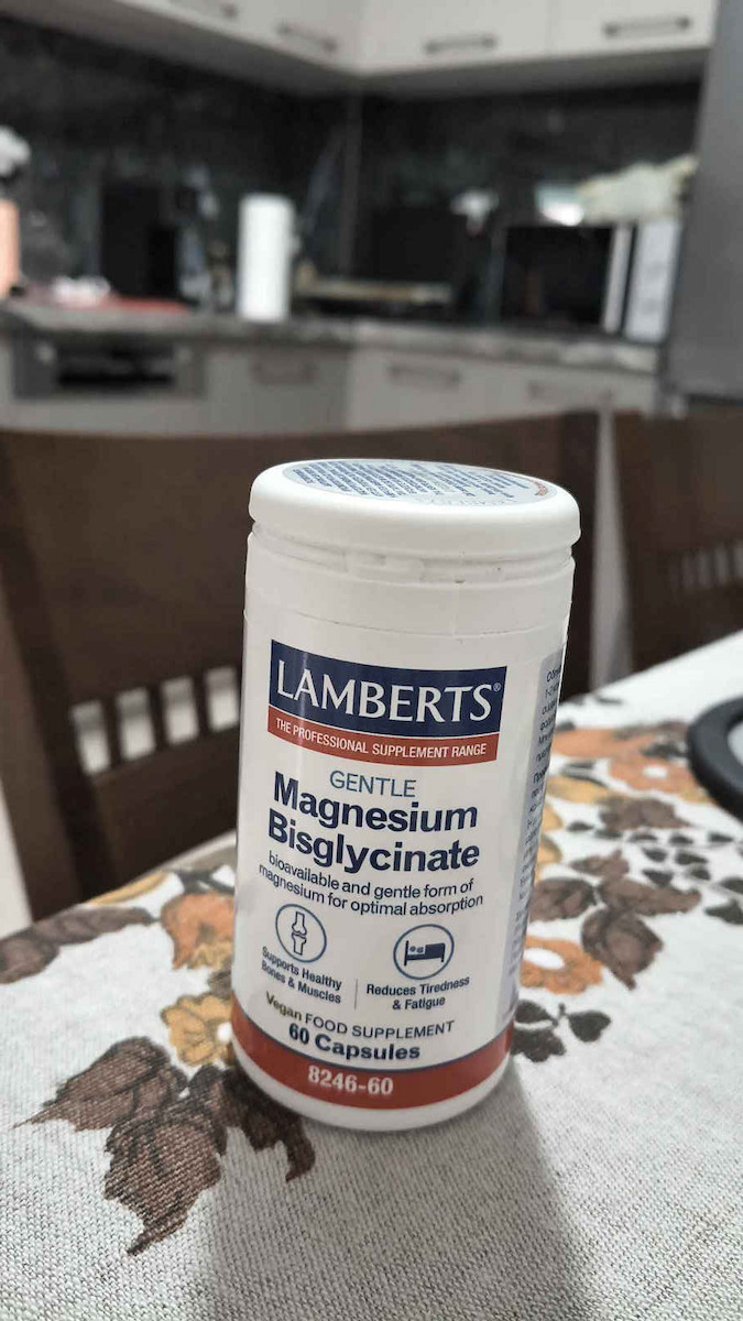 Lamberts Gentle Magnesium Bisglycinate 150мг 60 капси
