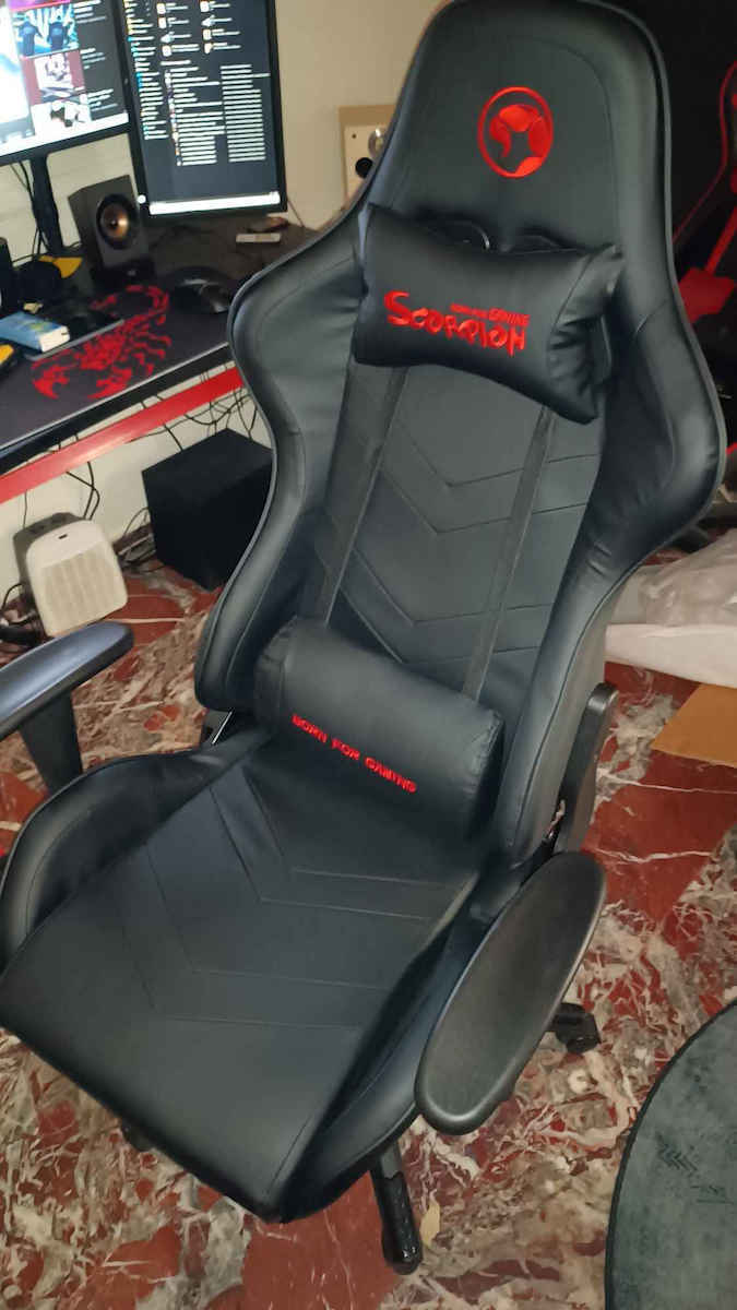 GH-106 Gaming Stuhl Black/Red