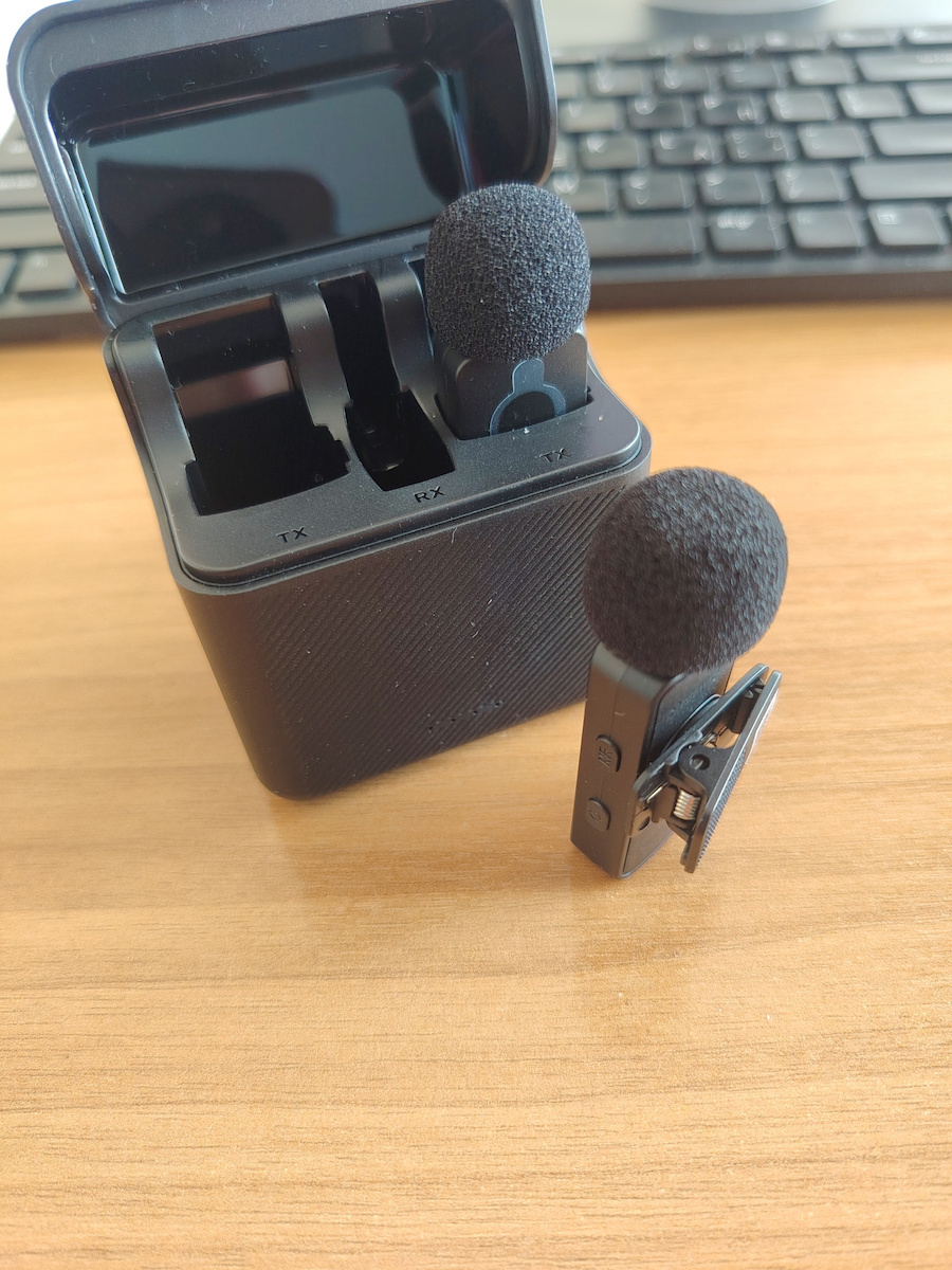 Boya BY-V20 Type-C Wireless Microfon Πέτου, Clip On pentru Mobil
