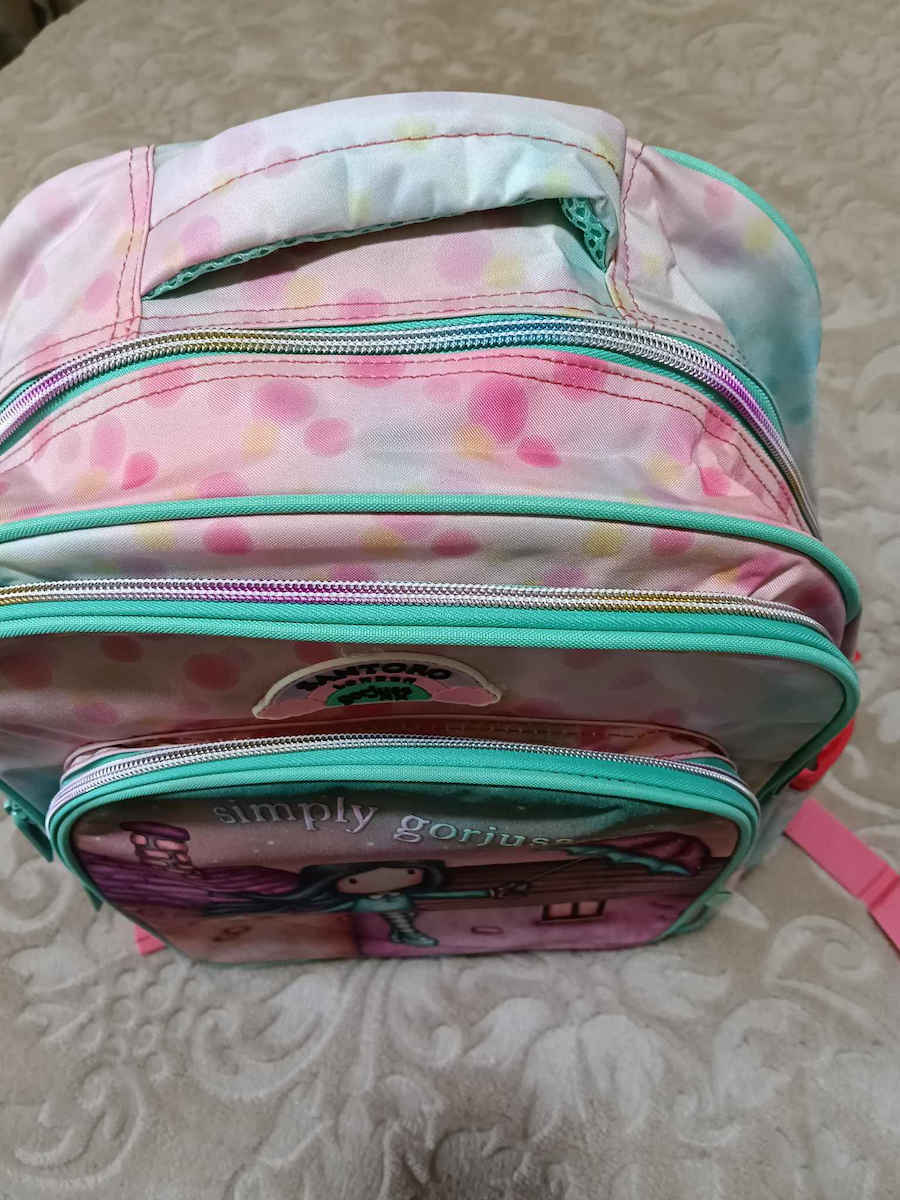 Santoro Light As A Feather Schulranzen Rucksack Grundschule Mehrfarbig mit Flaschenhalter