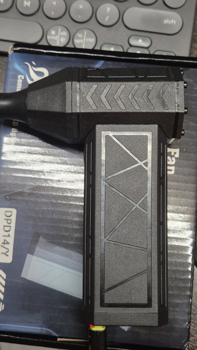Techsuit Мини Супер Джет Вентилатор X3 Безжичен Почистващ 3000mAh 130000rpm Черен