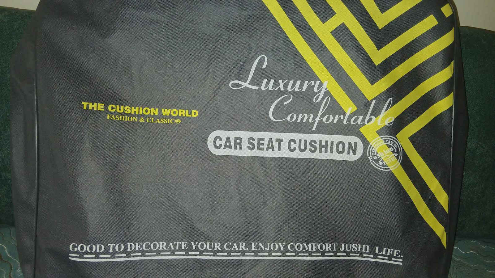 eBest Car Cover Set 2pcs Cotton Black