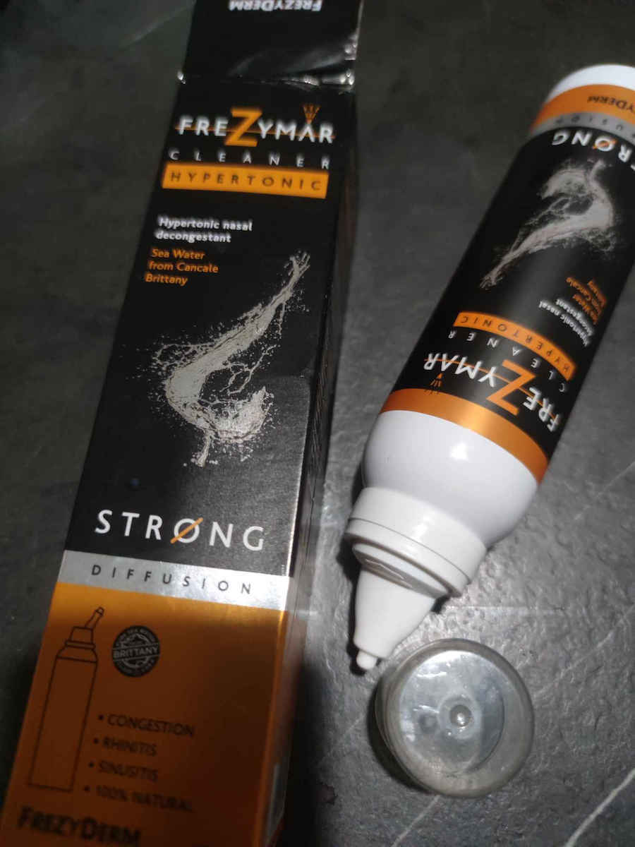 Frezyderm Frezymar Cleaner Hypertonisches Starkes Nasenspray mit Meerwasser für Erwachsene & Kinder 120ml