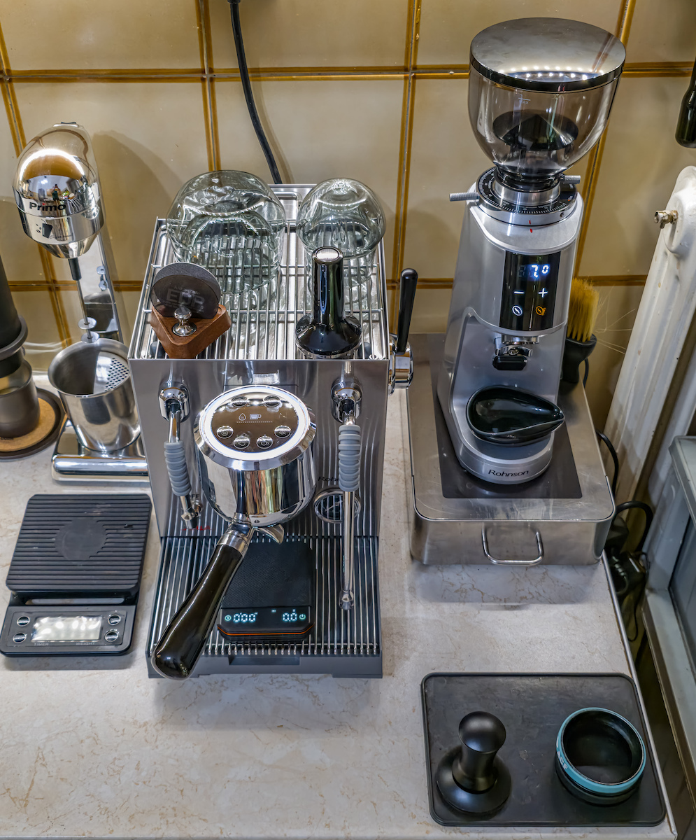 Μηχανή Espresso 3000W Πίεσης 20bar Ασημί R-98350