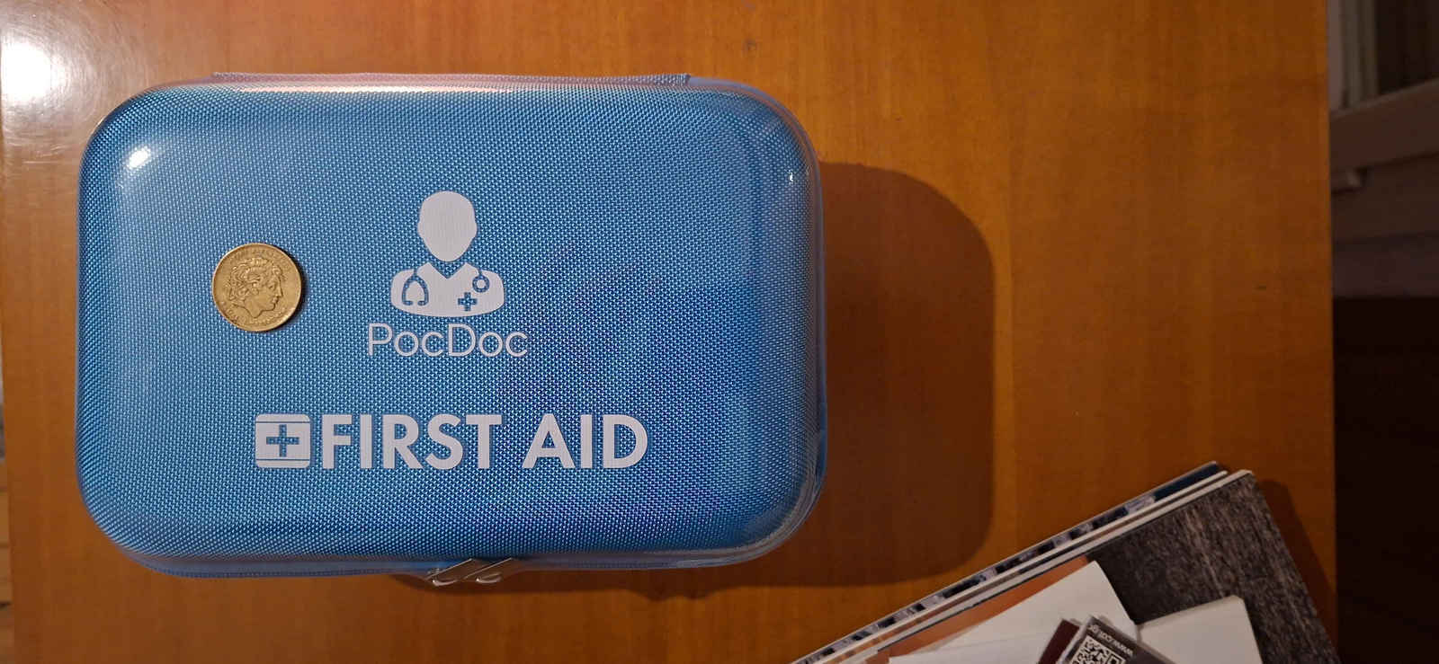 Kalff Car First Aid Kit Bag with Equipment