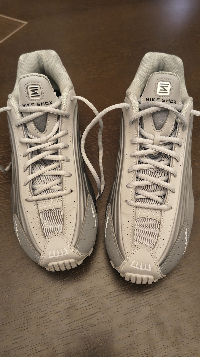 Shox R4 Adidași Bărbătești Gri