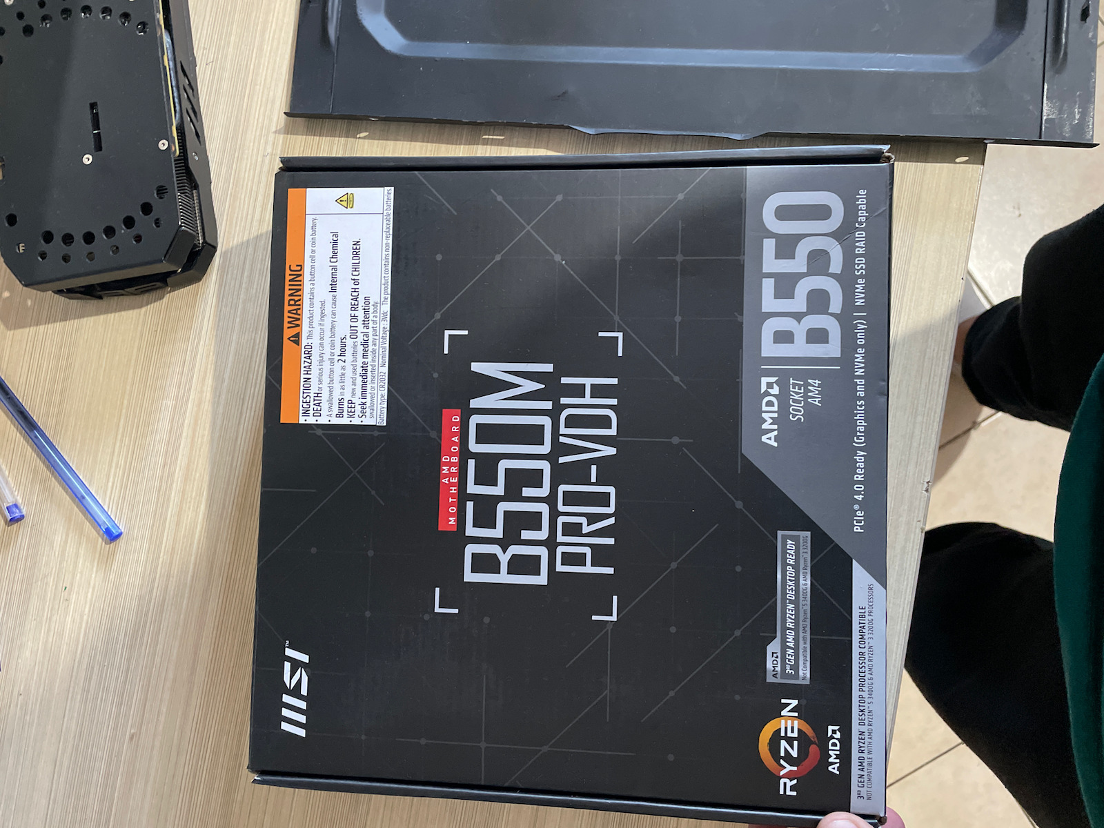 B550M Pro-VDH Motherboard Micro ATX με AMD AM4 Socket 7C95-017R