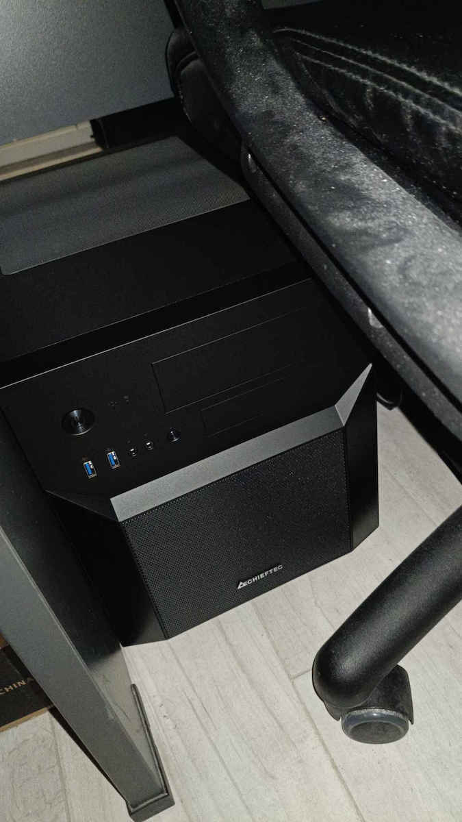 CI-02B-OP Cube Computer Case Black