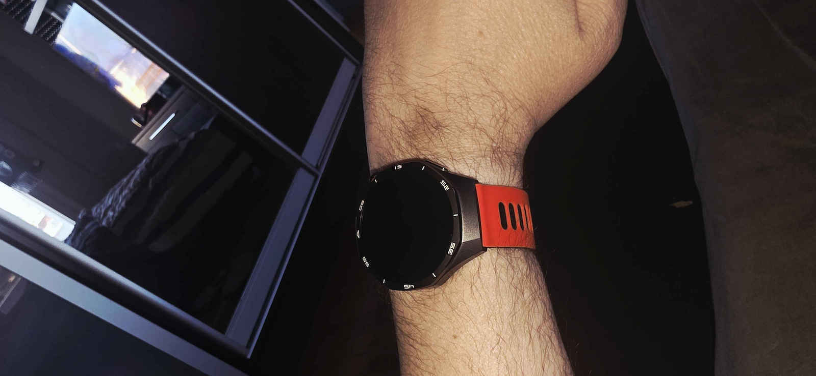 Dual-color Λουράκι Σιλικόνης Μαύρο (Huawei Watch GT/GT Pro 2/3/4/5 / Ultimate 46mm)