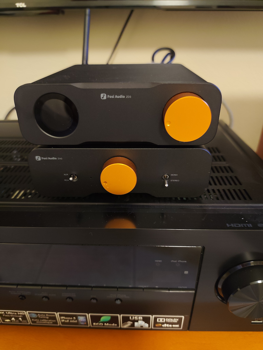 Fosi Audio Zd3 Предусилвател Dac Домашен Стерео Усилвател