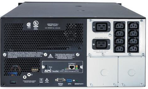APC Smart-UPS 5000VA 230V Rackmount/Tower Line-Interactive 4000W με 8 IEC Πρίζες