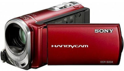 Sony Camcorder DCR-SX34E CCD Sensor Recording to HDD, Touch Screen 2.7" USB 2.0