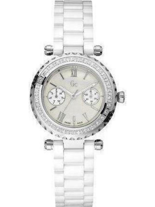 GC Watches Ρολόι Μπαταρίας με Καουτσούκ Λουράκι GC Watches Ρολόι Μπαταρίας με Καουτσούκ Λουράκι