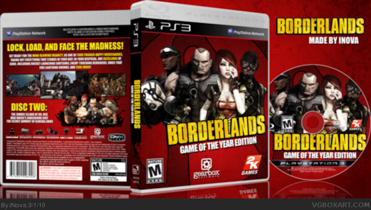 Borderlands (Game of the Year Edition) Game of the Year Edition PS3 Game (Used)