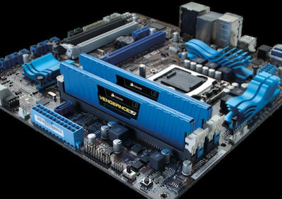 Corsair 8GB DDR3 RAM με 2 Modules (2x4GB) και Ταχύτητα 1600 για Desktop
