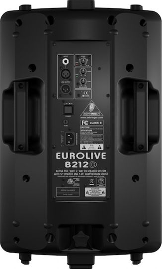 Behringer B212D Aktiv Sprecher PA 345W mit Woofer 12" 34.5x27x55cm.