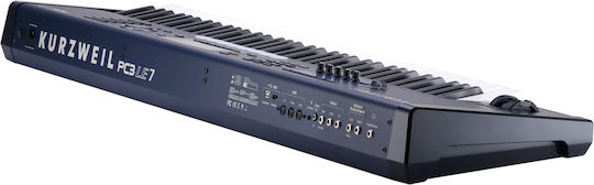 Kurzweil Electric Stage Piano PC-3LE7 with 76 Semi-Weighted Keys and Connection with Headphones and Computer Black