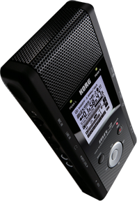 Korg MR2 Stereo Digital Portable Recorder Battery for Recording on Memory Card with Recording Duration 6 Hours and USB Power Supply