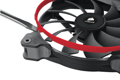 Corsair AF140 Case Fan (1150rpm / 67.8cfm) Χωρίς Led Φωτισμό και Σύνδεση 3-Pin