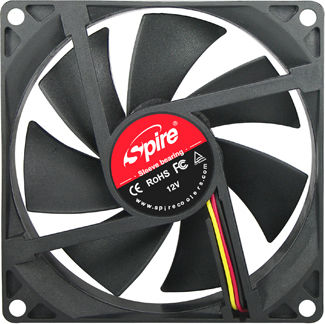 Spire Orion Case Fan 90mm (2000rpm / 38cfm) Χωρίς Led Φωτισμό και Σύνδεση 3-Pin