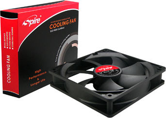 Spire Fan Blower 120 Case Fan (1500rpm / 66cfm) Χωρίς Led Φωτισμό και Σύνδεση 3-Pin