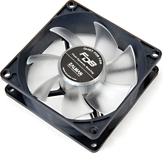 Zalman ZM-F1 FDB(SF) Ventilator Pentru Carcasă 80mm (2000rpm) Fără LED-uri Și Conexiune 3-Pin