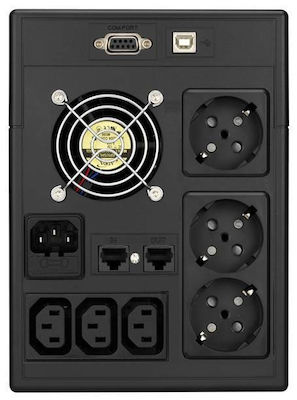 FSP/Fortron EP UPS Line-Interactive 1500VA 900W с 6 Гнезда