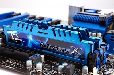 G.Skill RipjawsX 8GB DDR3 RAM με 2 Modules (2x4GB) και Ταχύτητα 1600 για Desktop