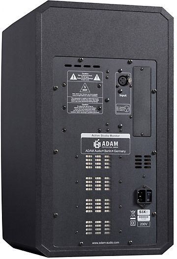 Adam S3X-V Ηχείo Studio Monitor 9" 250W (Τεμάχιο) Μαύρο