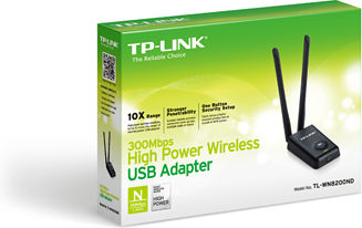 TP-LINK TL-WN8200ND Αντάπτορας Δικτύου USB με Ασύρματη Σύνδεση Wi-Fi 300Mbps και Αποσπώμενη Κεραία (v1)