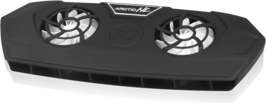 Arctic Nc A02 Cooling Pad για Laptop έως 19" με 2 Ανεμιστήρες