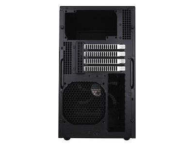 Silverstone TJ08B-E Mini Tower Κουτί Υπολογιστή Μαύρο