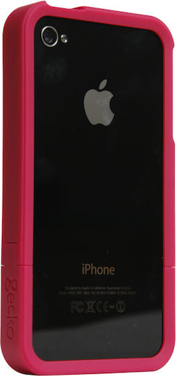 Gecko Back Cover Μωβ (iPhone 4/4s)