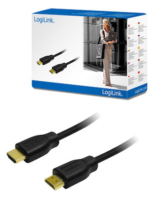 LogiLink HDMI 1.4 Cable HDMI male - HDMI male 1.5m Black