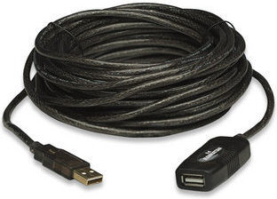 Manhattan 10m USB 2.0 Cable A-Male to A-Female (150248)