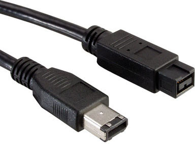 Roline FireWire Cable 9-pin male to 6-pin male 1.8m