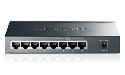 TP-LINK TL-SG1008P v1 Unmanaged L2 PoE Switch με 8 Θύρες Gigabit (1Gbps) Ethernet