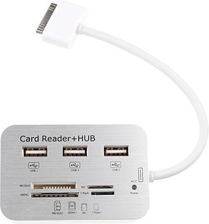 Card Reader & USB Hub for iPad