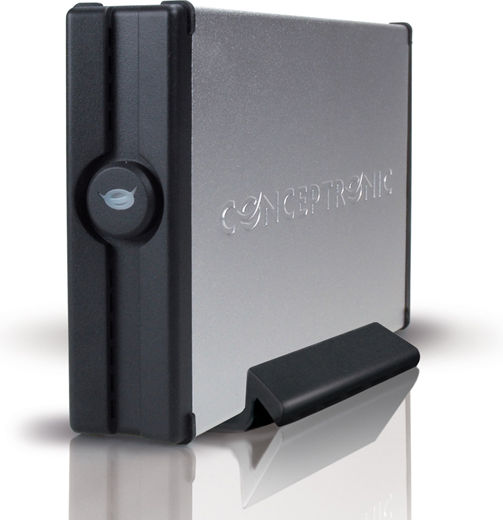 Conceptronic CHD3SU Case for Hard Drive 3.5" SATA III with Connection USB 2.0 Silver