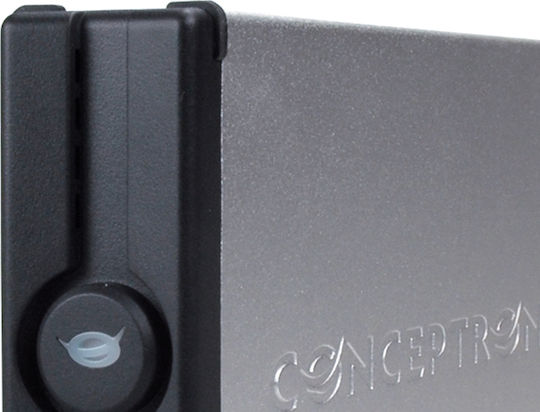 Conceptronic CHD3SU Case for Hard Drive 3.5" SATA III with Connection USB 2.0 Silver