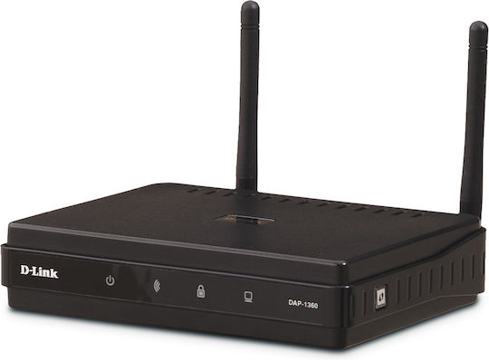 D-Link DAP-1360 WiFi удължител Единична лента (2.4GHz) 300Mbps