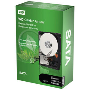 Western Digital 500GB HDD Festplatte 3.5" SATA III IntelliPowerUmdrehungen pro Minute mit 64MB Cache für Schreibtisch WD5000AZRX