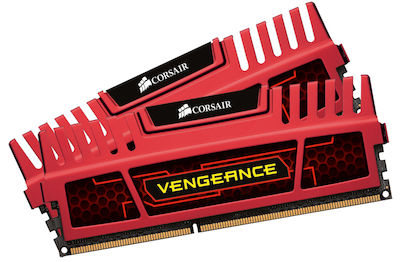 Corsair 16GB DDR3 RAM με 2 Modules (2x8GB) και Ταχύτητα 1866 για Desktop