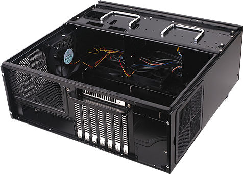 Silverstone GD08 Home Theater Κουτί Υπολογιστή Μαύρο
