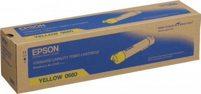 Epson C13S050660 Original Toner Laser Printer Galben 7500 Pagini